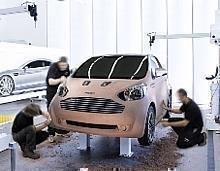 Aston Martin plant auf Basis des Toyota iQ einen Kleinwagen namens Cygnet. Foto: Auto-Reporter/Aston Martin